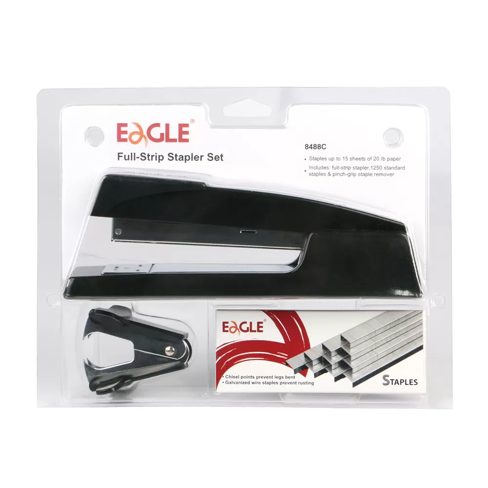 Eagle 8488C Full-Strip Stapler Set