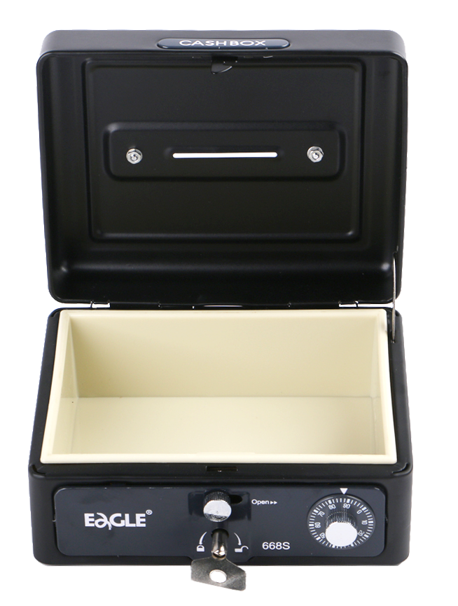 Eagle 668S Cash Box with Combination Lock