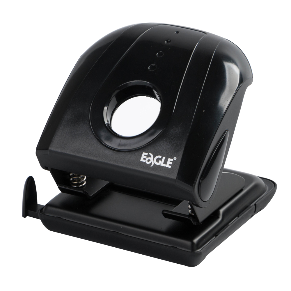 Eagle round hole punch hole punching P5180L machine for plastic with scale 2 hole paper punch