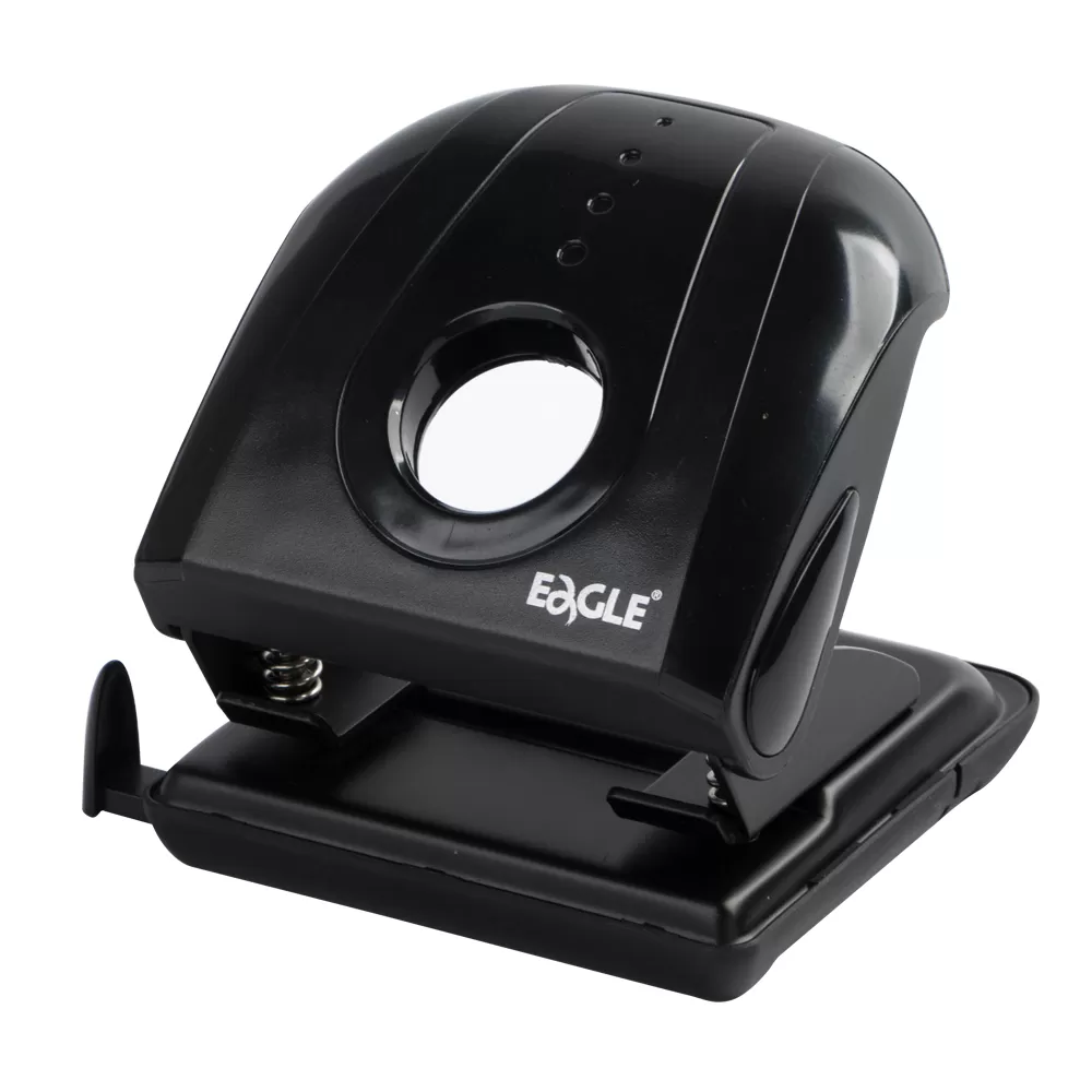 Eagle round hole punch hole punching P5180L machine for plastic with scale 2 hole paper punch