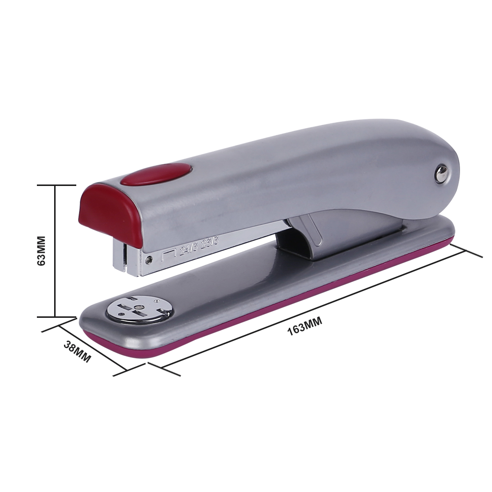 Eagle Hot Sale Staplers Stationery Office Supply Desktop S6086B Classic Metal Stapler With Plastic Cap
