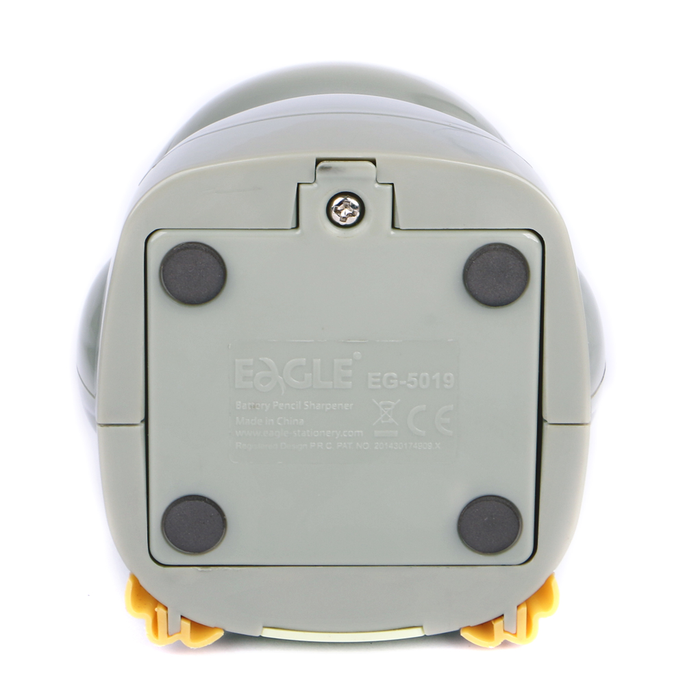 EAGLE Cartoon Electric Pencil Sharpener Cute Owl sharpener EG-5019 student Battery Pencil Sharpener Funny School Supply