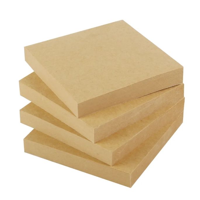 Eagle 648kp-500 Kraft Paper Sticky Note Office Stationery Square Self-Adhesive Removable Sticky Notes