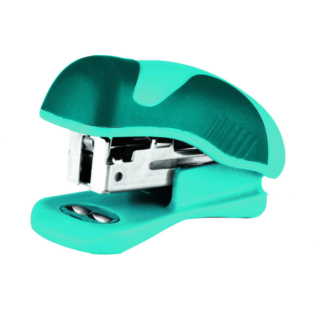 EAGLE S5027B Multi-Color 24/6 26/6 Office 15 Sheets Mini Pocket Stapler Manual Customizable