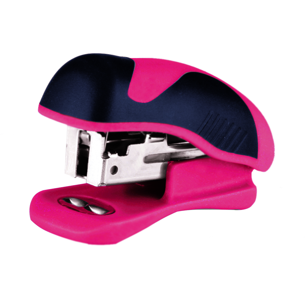 EAGLE S5027B Multi-Color 24/6 26/6 Office 15 Sheets Mini Pocket Stapler Manual Customizable