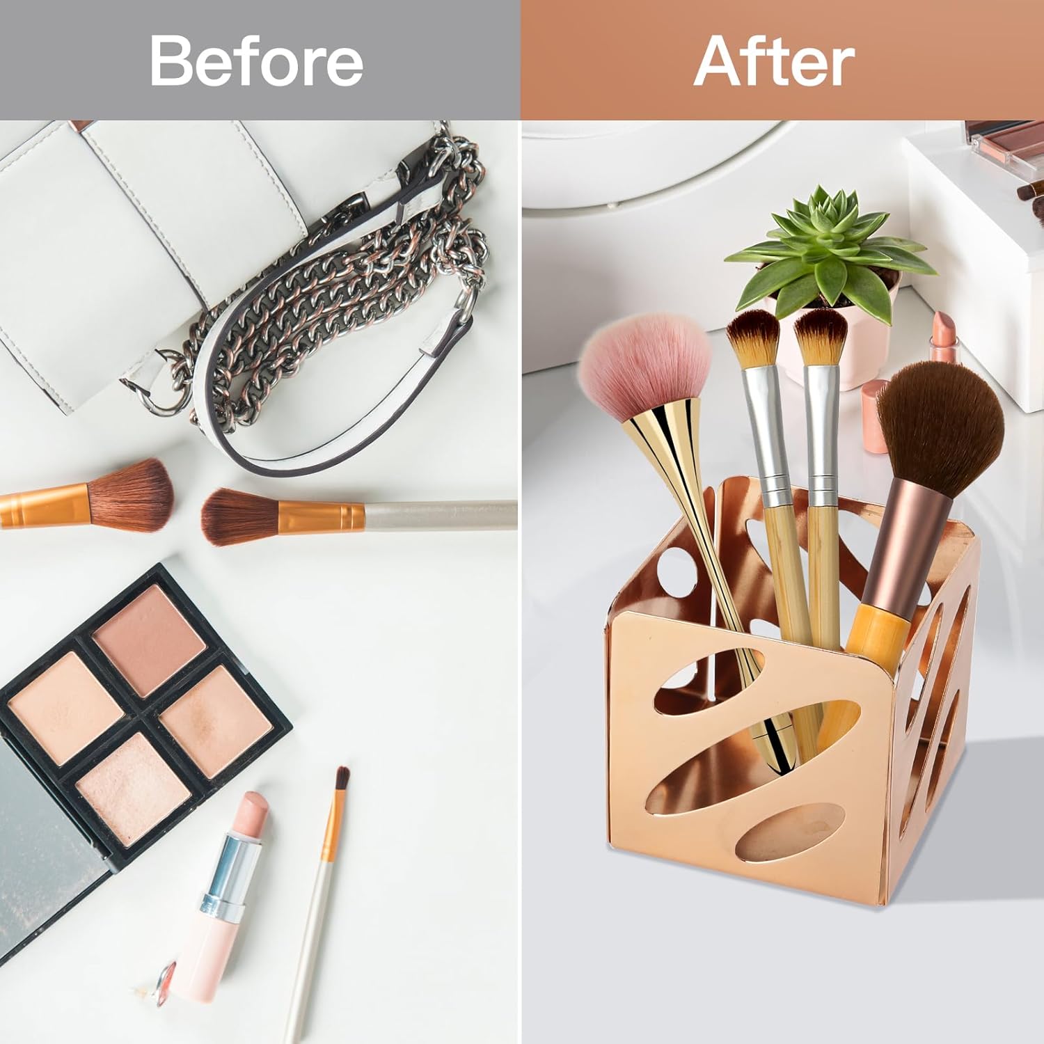 Eagle TYMW2011 Metal Desk Organizer 3 in 1 Set, Inlcudes Memo Holder, Pencil Holder and Business Card Holder