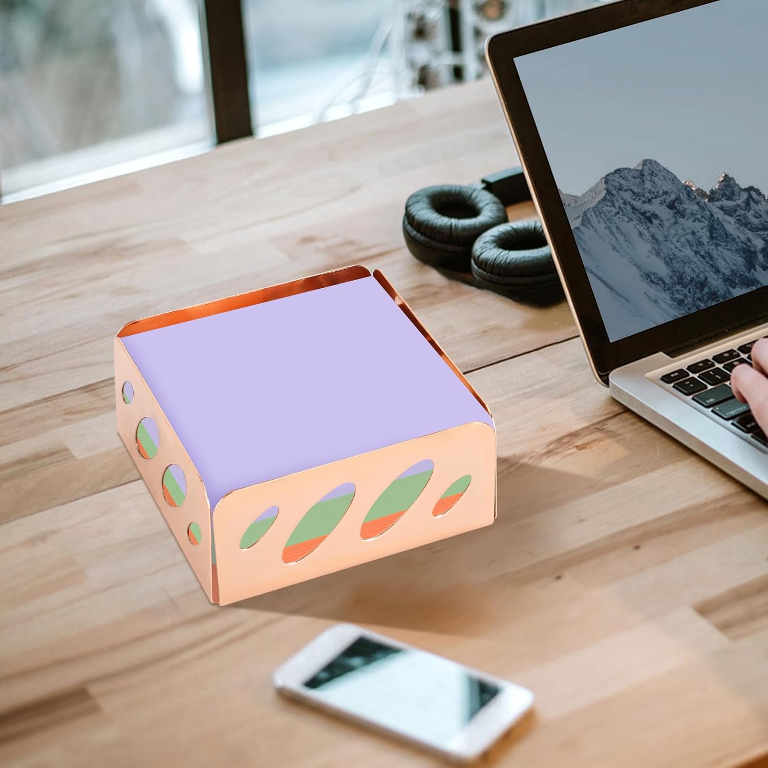 Eagle TYMW2011 Metal Desk Organizer 3 in 1 Set, Inlcudes Memo Holder, Pencil Holder and Business Card Holder