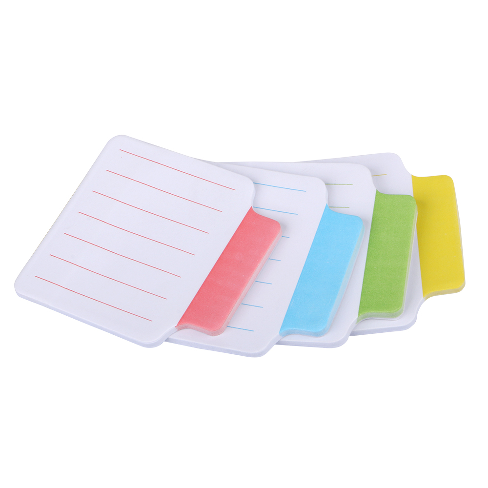 Eagle 654T Adhensive Sticky Notes and Page Markers Binder Sticky Note Pad Set Note Tabs Colors Sticky Index Tabs