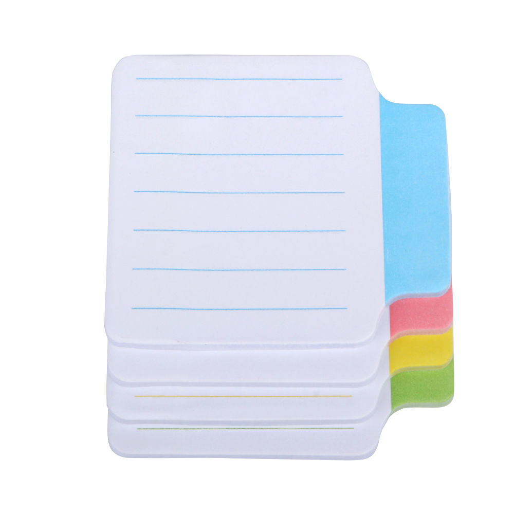 Eagle 654T Adhensive Sticky Notes and Page Markers Binder Sticky Note Pad Set Note Tabs Colors Sticky Index Tabs