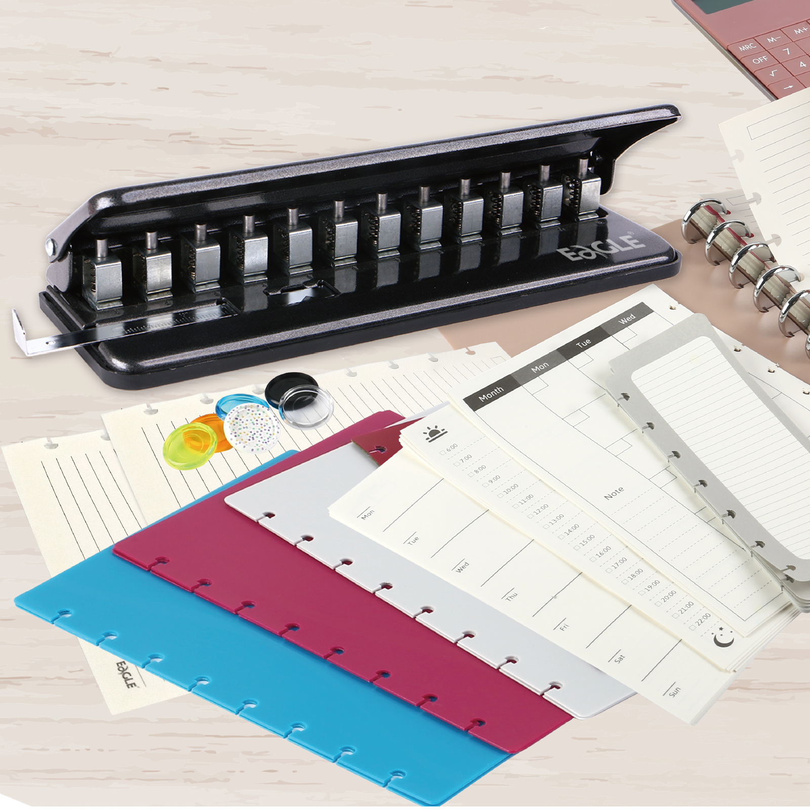 Eagle P990 Discbound 12-hole Punch