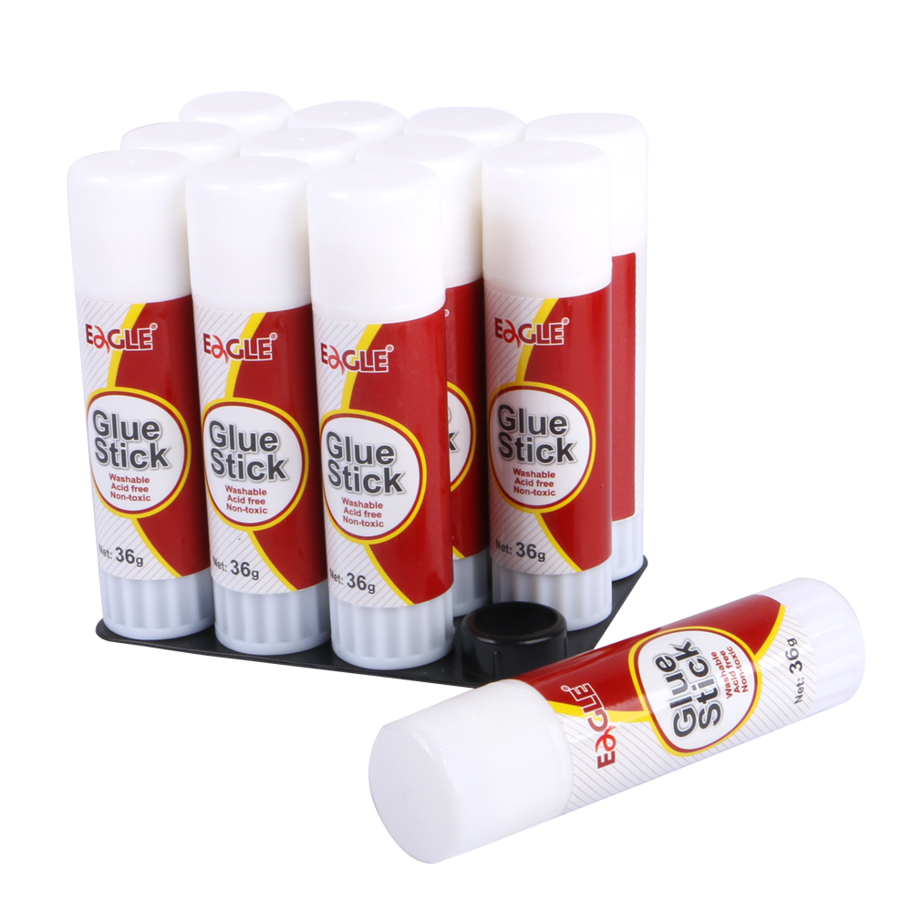Eagle TY310-36D Customizable Solid Glue Stick PVA Non-toxic Strong Adhesion White Glue Stick