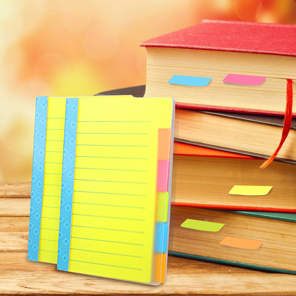 Eagle 691T Sticky Notes and Page Markers Binder Sticky Note Pad Set Note Tabs