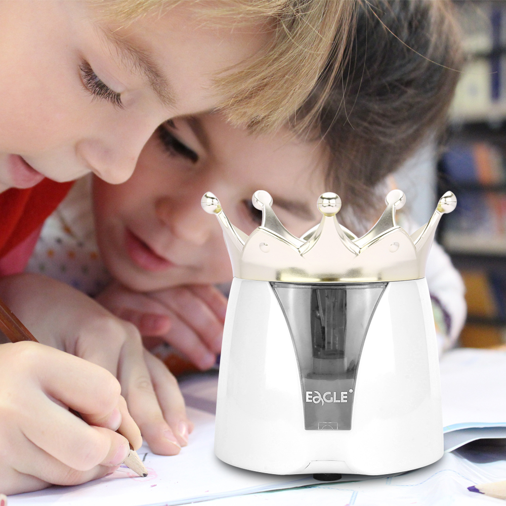 Eagle TY35CW Electric Pencil Sharpener for 118g Pencil Sharpener for Office Supply