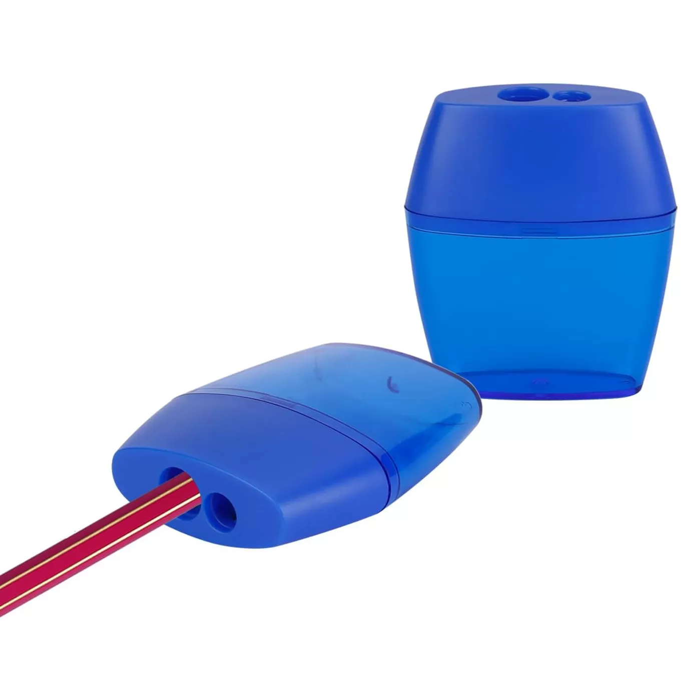 Eagle TYEL8003 Manual Pencil Sharpener Set Dual Hole Design for Home and Classroom and Office