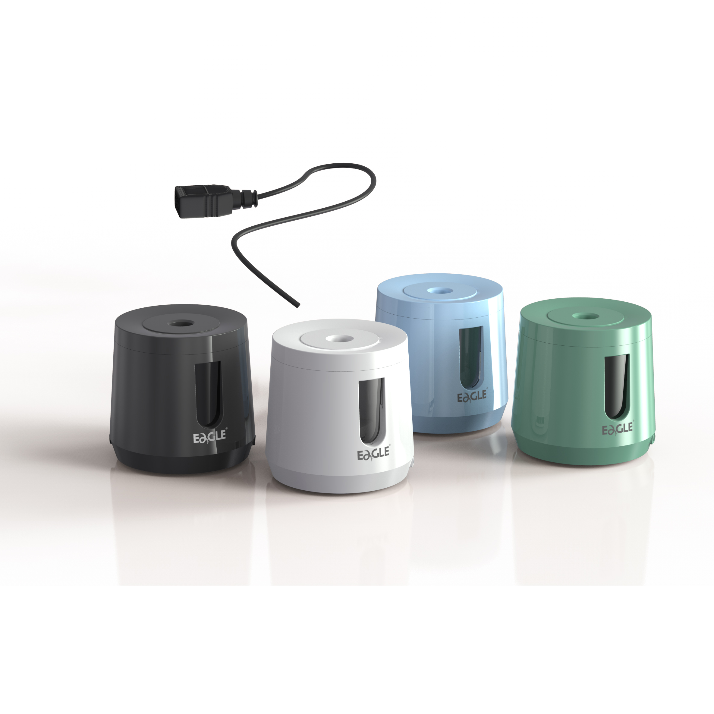 Eagle TY49S Multicolored School Stationery Auto Pencil Sharpener With Single Hole