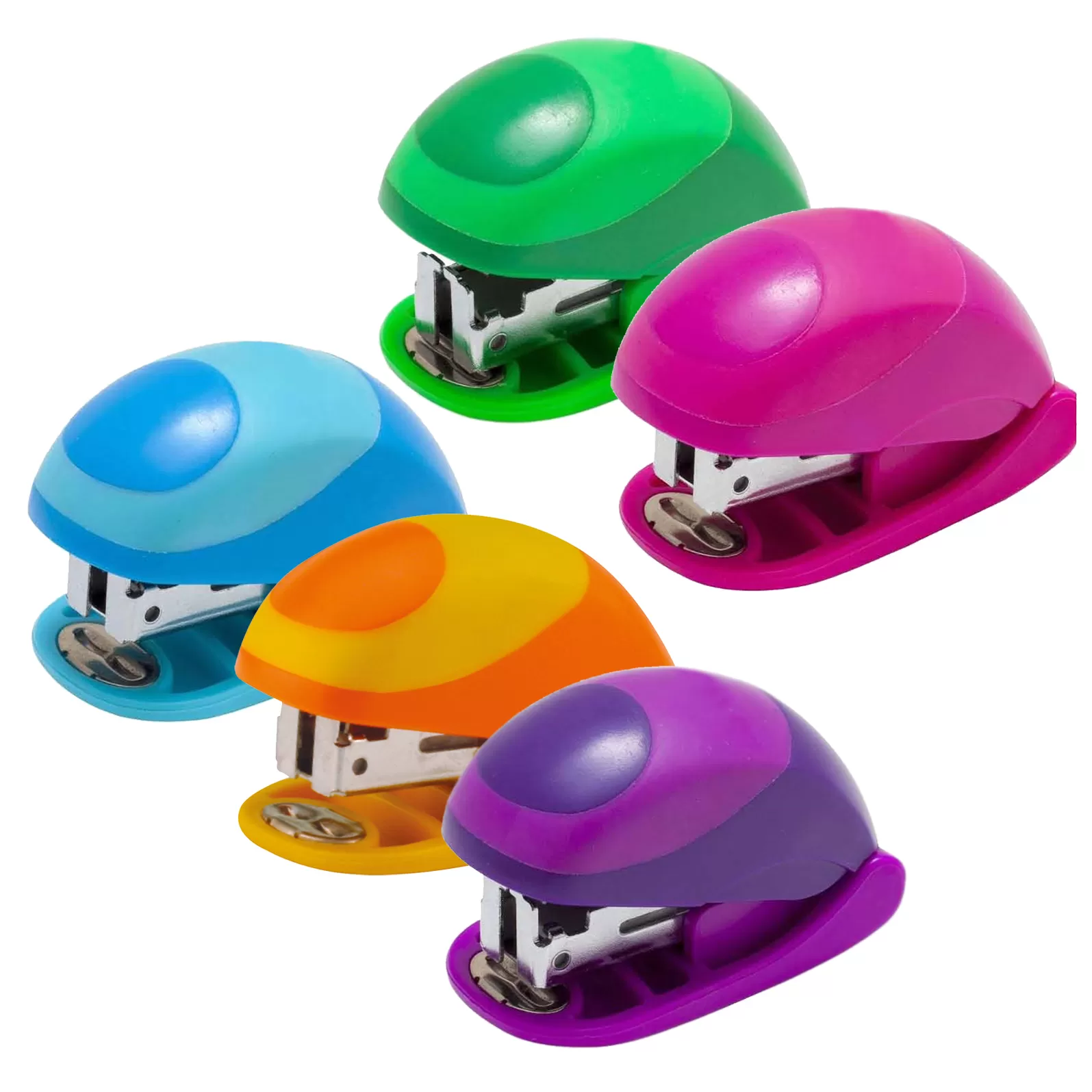 EAGLE S5130B Colorful Office Supplies Hand-held Desktop Paper Binding Stapler Mini Small Stapler