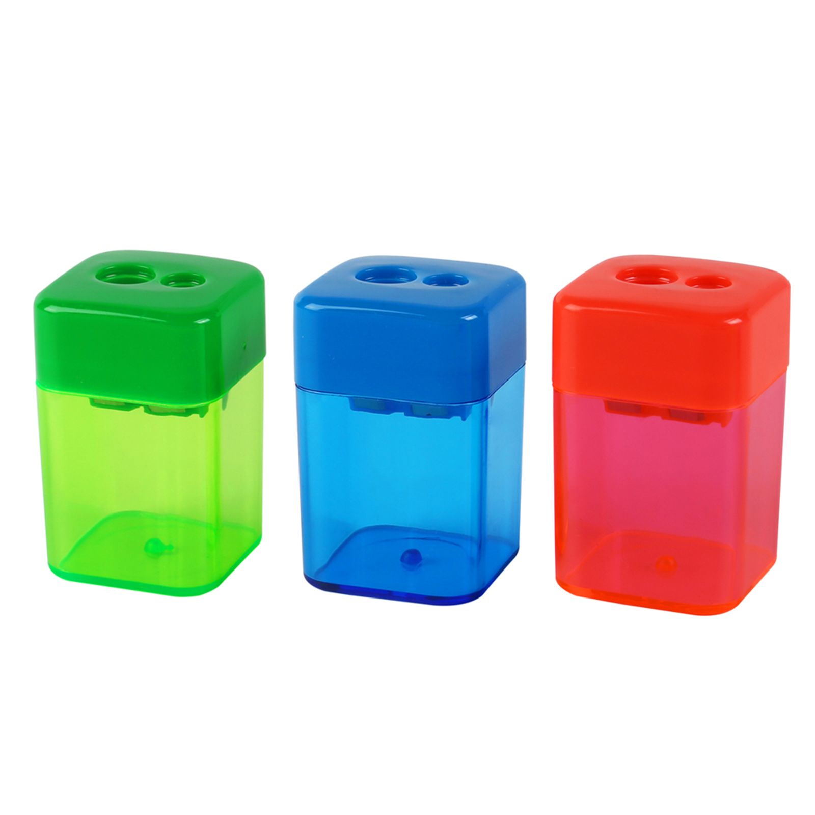 Eagle TYEL8002 Manual Pencil Sharpener, 2 Holes, Perfect for Kids