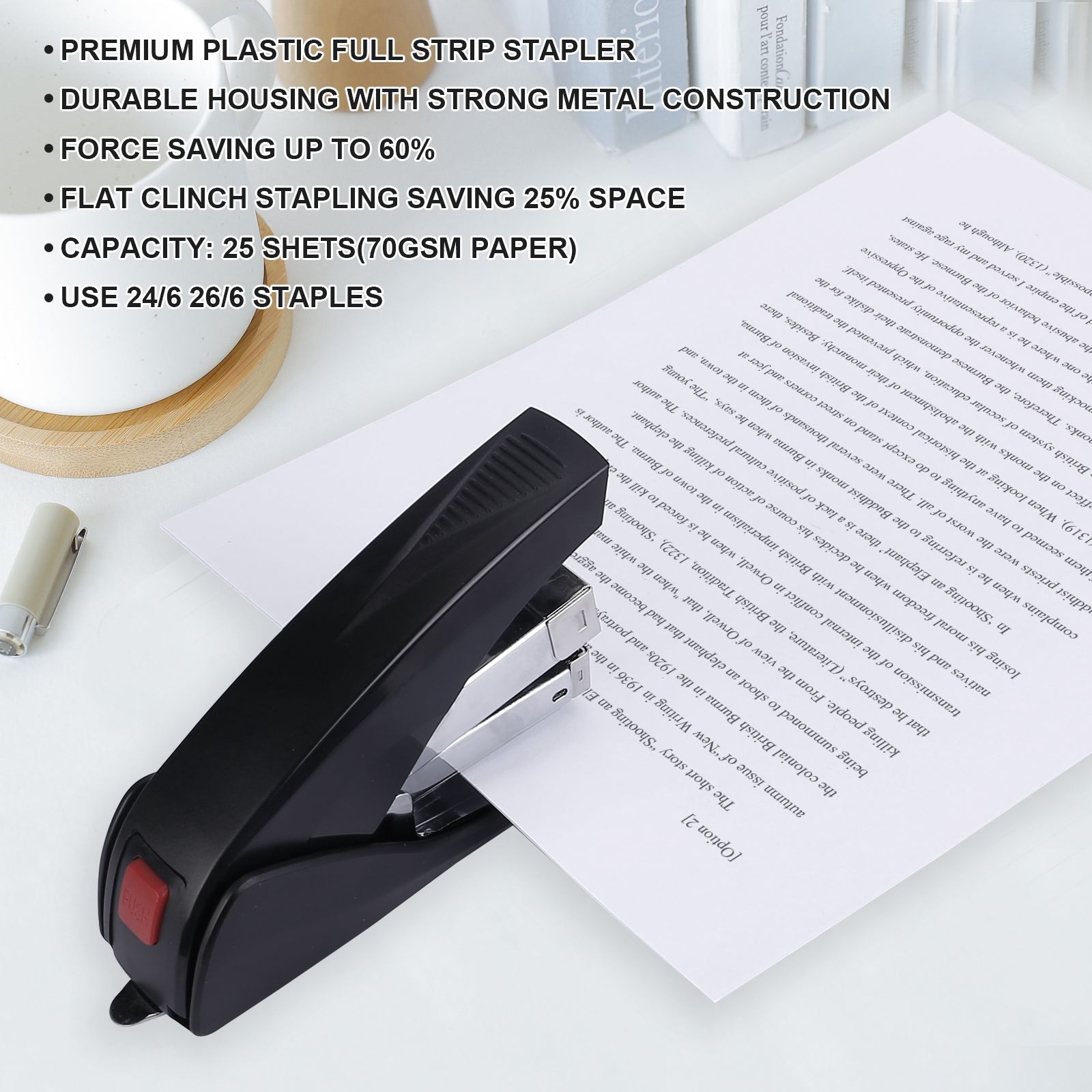 Mini agrafeuses Eagle de haute qualité, agrafeuse professionnelle S5170 à bande complète, 24h/24 et 6j/7, à économie de force, pour une utilisation au bureau
