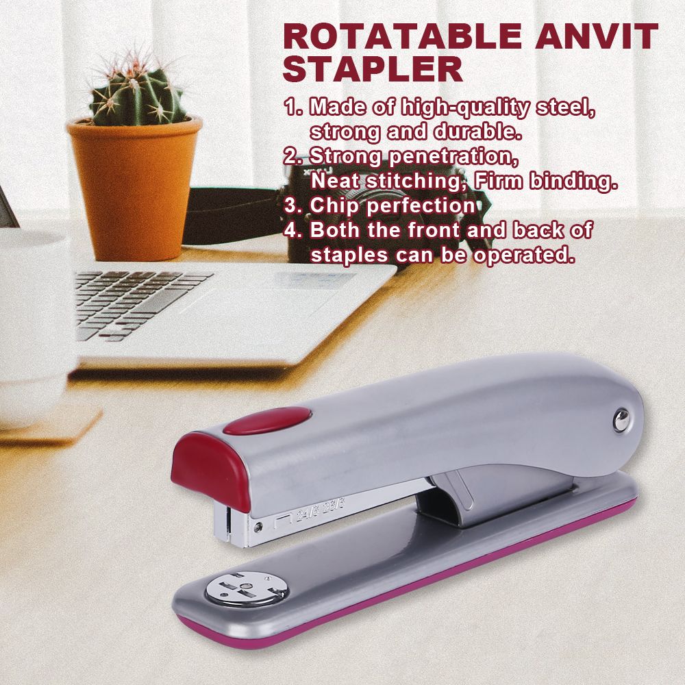 Agrafeuse Eagle offre spéciale, papeterie, fournitures de bureau, agrafeuse classique en métal S6086B avec capuchon en plastique