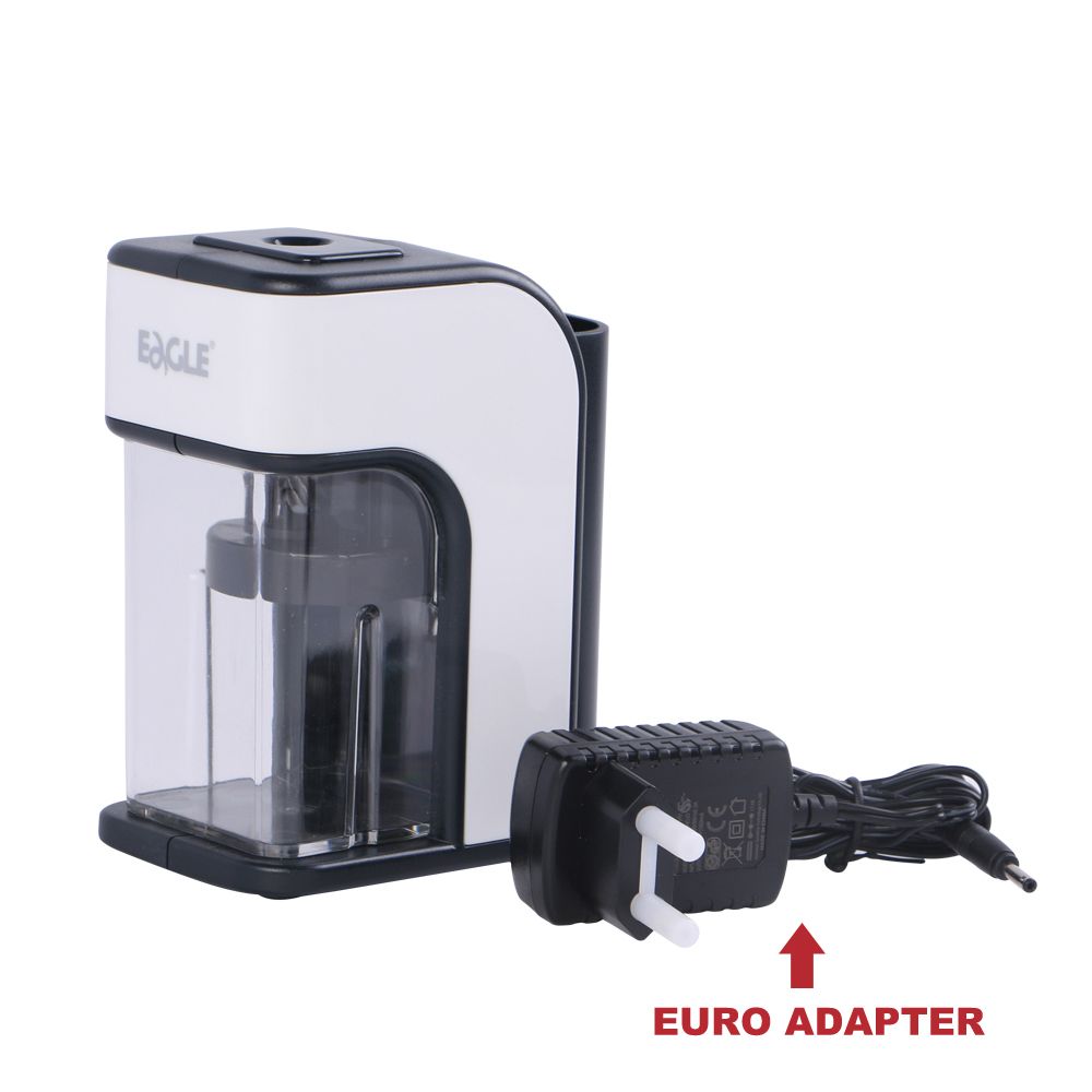 EAGLE Vente Chaude EG-5013 Taille-crayon Papeterie Blanc Translucide Bureau Papeterie