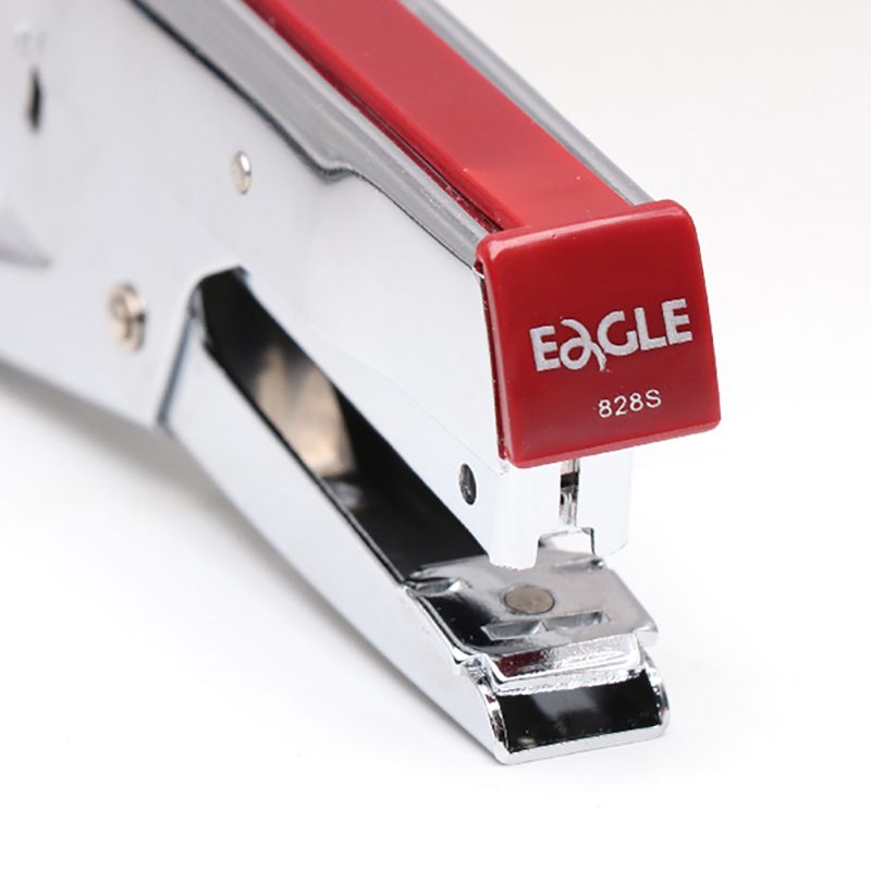 Agrafeuse classique EAGLE, fournitures de papeterie pour bureau, école, entreprise, agrafeuse en métal durable 828S