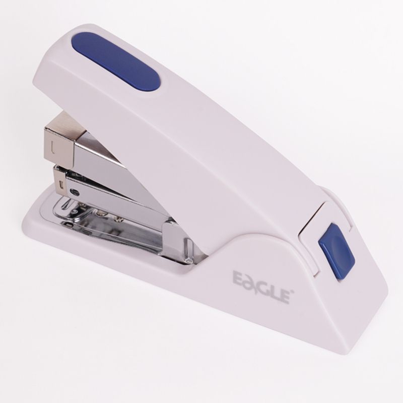 Agrafeuse de bureau de style basique de haute qualité EAGLE, boîte personnalisée manuelle avec logo, mini agrafeuse à papier S5109