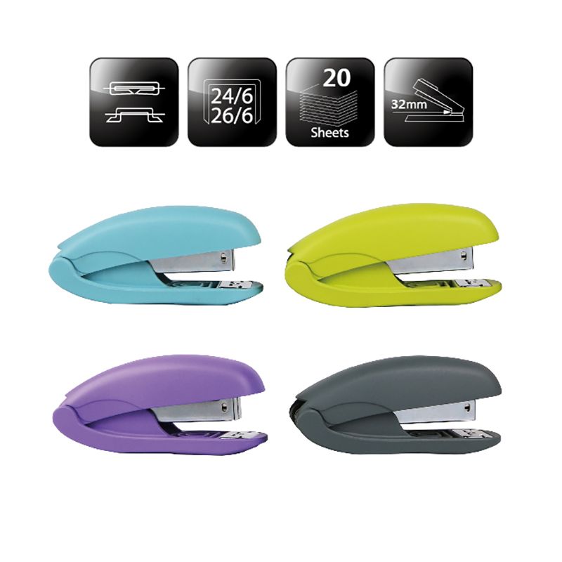 Cadeaux promotionnels EAGLE Prix compétitif Forme en plastique Mini agrafeuse manuelle pour papier de bureau S5133B