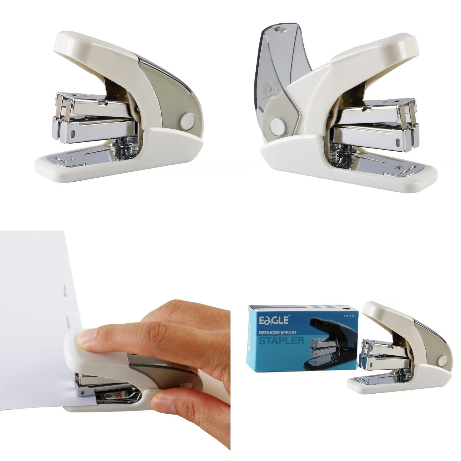 Agrafeuse blanche Eagle TYST030